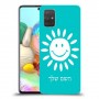 שמש כיסוי מגן קשיח בעיצוב אישי עם השם שלך ל Samsung Galaxy A71 יחידה אחת סקרין מובייל