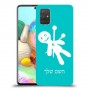 וודו כיסוי מגן קשיח בעיצוב אישי עם השם שלך ל Samsung Galaxy A71 יחידה אחת סקרין מובייל
