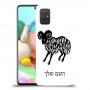 טלה כיסוי מגן קשיח בעיצוב אישי עם השם שלך ל Samsung Galaxy A71 יחידה אחת סקרין מובייל