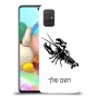 סרטן כיסוי מגן קשיח בעיצוב אישי עם השם שלך ל Samsung Galaxy A71 יחידה אחת סקרין מובייל