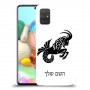 גדי כיסוי מגן קשיח בעיצוב אישי עם השם שלך ל Samsung Galaxy A71 יחידה אחת סקרין מובייל