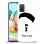 צניחה חופשית כיסוי מגן קשיח בעיצוב אישי עם השם שלך ל Samsung Galaxy A71 יחידה אחת סקרין מובייל