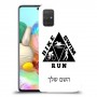 טריאתלון כיסוי מגן קשיח בעיצוב אישי עם השם שלך ל Samsung Galaxy A71 יחידה אחת סקרין מובייל