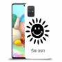שמש כיסוי מגן קשיח בעיצוב אישי עם השם שלך ל Samsung Galaxy A71 יחידה אחת סקרין מובייל