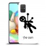 וודו כיסוי מגן קשיח בעיצוב אישי עם השם שלך ל Samsung Galaxy A71 יחידה אחת סקרין מובייל