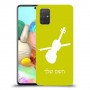כינור כיסוי מגן קשיח בעיצוב אישי עם השם שלך ל Samsung Galaxy A71 יחידה אחת סקרין מובייל