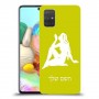 בתולה כיסוי מגן קשיח בעיצוב אישי עם השם שלך ל Samsung Galaxy A71 יחידה אחת סקרין מובייל