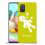 וודו כיסוי מגן קשיח בעיצוב אישי עם השם שלך ל Samsung Galaxy A71 יחידה אחת סקרין מובייל