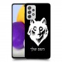 זאב כיסוי מגן קשיח בעיצוב אישי עם השם שלך ל Samsung Galaxy A72 יחידה אחת סקרין מובייל