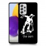 ילד סקייטבורד כיסוי מגן קשיח בעיצוב אישי עם השם שלך ל Samsung Galaxy A72 יחידה אחת סקרין מובייל