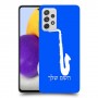 סקספון כיסוי מגן קשיח בעיצוב אישי עם השם שלך ל Samsung Galaxy A72 יחידה אחת סקרין מובייל