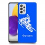אופנוע שלג כיסוי מגן קשיח בעיצוב אישי עם השם שלך ל Samsung Galaxy A72 יחידה אחת סקרין מובייל