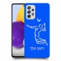 שחקן כדורעף כיסוי מגן קשיח בעיצוב אישי עם השם שלך ל Samsung Galaxy A72 יחידה אחת סקרין מובייל
