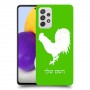 תרנגול כיסוי מגן קשיח בעיצוב אישי עם השם שלך ל Samsung Galaxy A72 יחידה אחת סקרין מובייל