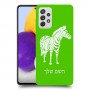 זברה כיסוי מגן קשיח בעיצוב אישי עם השם שלך ל Samsung Galaxy A72 יחידה אחת סקרין מובייל