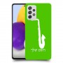 סקספון כיסוי מגן קשיח בעיצוב אישי עם השם שלך ל Samsung Galaxy A72 יחידה אחת סקרין מובייל