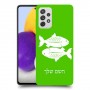 דגים כיסוי מגן קשיח בעיצוב אישי עם השם שלך ל Samsung Galaxy A72 יחידה אחת סקרין מובייל