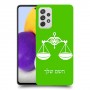 מאזניים כיסוי מגן קשיח בעיצוב אישי עם השם שלך ל Samsung Galaxy A72 יחידה אחת סקרין מובייל