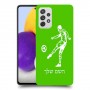 שחקן כדורגל כיסוי מגן קשיח בעיצוב אישי עם השם שלך ל Samsung Galaxy A72 יחידה אחת סקרין מובייל