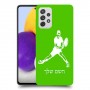 שחקן טניס כיסוי מגן קשיח בעיצוב אישי עם השם שלך ל Samsung Galaxy A72 יחידה אחת סקרין מובייל