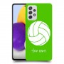 כדורעף - כדור כיסוי מגן קשיח בעיצוב אישי עם השם שלך ל Samsung Galaxy A72 יחידה אחת סקרין מובייל