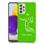 שחקן כדורעף כיסוי מגן קשיח בעיצוב אישי עם השם שלך ל Samsung Galaxy A72 יחידה אחת סקרין מובייל