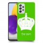 כתר מלכותי כיסוי מגן קשיח בעיצוב אישי עם השם שלך ל Samsung Galaxy A72 יחידה אחת סקרין מובייל