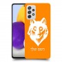 זאב כיסוי מגן קשיח בעיצוב אישי עם השם שלך ל Samsung Galaxy A72 יחידה אחת סקרין מובייל