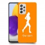 ג'וגלין - אישה כיסוי מגן קשיח בעיצוב אישי עם השם שלך ל Samsung Galaxy A72 יחידה אחת סקרין מובייל