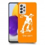 ילד סקייטבורד כיסוי מגן קשיח בעיצוב אישי עם השם שלך ל Samsung Galaxy A72 יחידה אחת סקרין מובייל