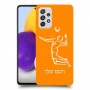 שחקן כדורעף כיסוי מגן קשיח בעיצוב אישי עם השם שלך ל Samsung Galaxy A72 יחידה אחת סקרין מובייל