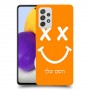סמיילי כיסוי מגן קשיח בעיצוב אישי עם השם שלך ל Samsung Galaxy A72 יחידה אחת סקרין מובייל
