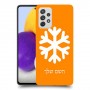 שלג כיסוי מגן קשיח בעיצוב אישי עם השם שלך ל Samsung Galaxy A72 יחידה אחת סקרין מובייל
