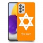 מגן דוד - ישראל כיסוי מגן קשיח בעיצוב אישי עם השם שלך ל Samsung Galaxy A72 יחידה אחת סקרין מובייל