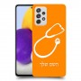 רופא סטטוסקופ כיסוי מגן קשיח בעיצוב אישי עם השם שלך ל Samsung Galaxy A72 יחידה אחת סקרין מובייל