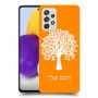 עץ כיסוי מגן קשיח בעיצוב אישי עם השם שלך ל Samsung Galaxy A72 יחידה אחת סקרין מובייל