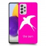 ציפור לבלוע כיסוי מגן קשיח בעיצוב אישי עם השם שלך ל Samsung Galaxy A72 יחידה אחת סקרין מובייל