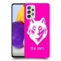 זאב כיסוי מגן קשיח בעיצוב אישי עם השם שלך ל Samsung Galaxy A72 יחידה אחת סקרין מובייל