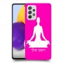 יוגה כיסוי מגן קשיח בעיצוב אישי עם השם שלך ל Samsung Galaxy A72 יחידה אחת סקרין מובייל