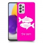 דגים כיסוי מגן קשיח בעיצוב אישי עם השם שלך ל Samsung Galaxy A72 יחידה אחת סקרין מובייל