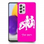 תאומים כיסוי מגן קשיח בעיצוב אישי עם השם שלך ל Samsung Galaxy A72 יחידה אחת סקרין מובייל