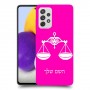 מאזניים כיסוי מגן קשיח בעיצוב אישי עם השם שלך ל Samsung Galaxy A72 יחידה אחת סקרין מובייל