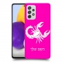עקרב כיסוי מגן קשיח בעיצוב אישי עם השם שלך ל Samsung Galaxy A72 יחידה אחת סקרין מובייל