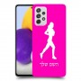 ג'וגלין - אישה כיסוי מגן קשיח בעיצוב אישי עם השם שלך ל Samsung Galaxy A72 יחידה אחת סקרין מובייל