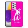ילד סקייטבורד כיסוי מגן קשיח בעיצוב אישי עם השם שלך ל Samsung Galaxy A72 יחידה אחת סקרין מובייל