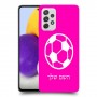 כדורגל - כדור כיסוי מגן קשיח בעיצוב אישי עם השם שלך ל Samsung Galaxy A72 יחידה אחת סקרין מובייל