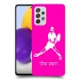 שחקן טניס כיסוי מגן קשיח בעיצוב אישי עם השם שלך ל Samsung Galaxy A72 יחידה אחת סקרין מובייל