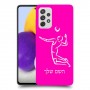 שחקן כדורעף כיסוי מגן קשיח בעיצוב אישי עם השם שלך ל Samsung Galaxy A72 יחידה אחת סקרין מובייל