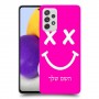 סמיילי כיסוי מגן קשיח בעיצוב אישי עם השם שלך ל Samsung Galaxy A72 יחידה אחת סקרין מובייל
