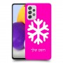 שלג כיסוי מגן קשיח בעיצוב אישי עם השם שלך ל Samsung Galaxy A72 יחידה אחת סקרין מובייל